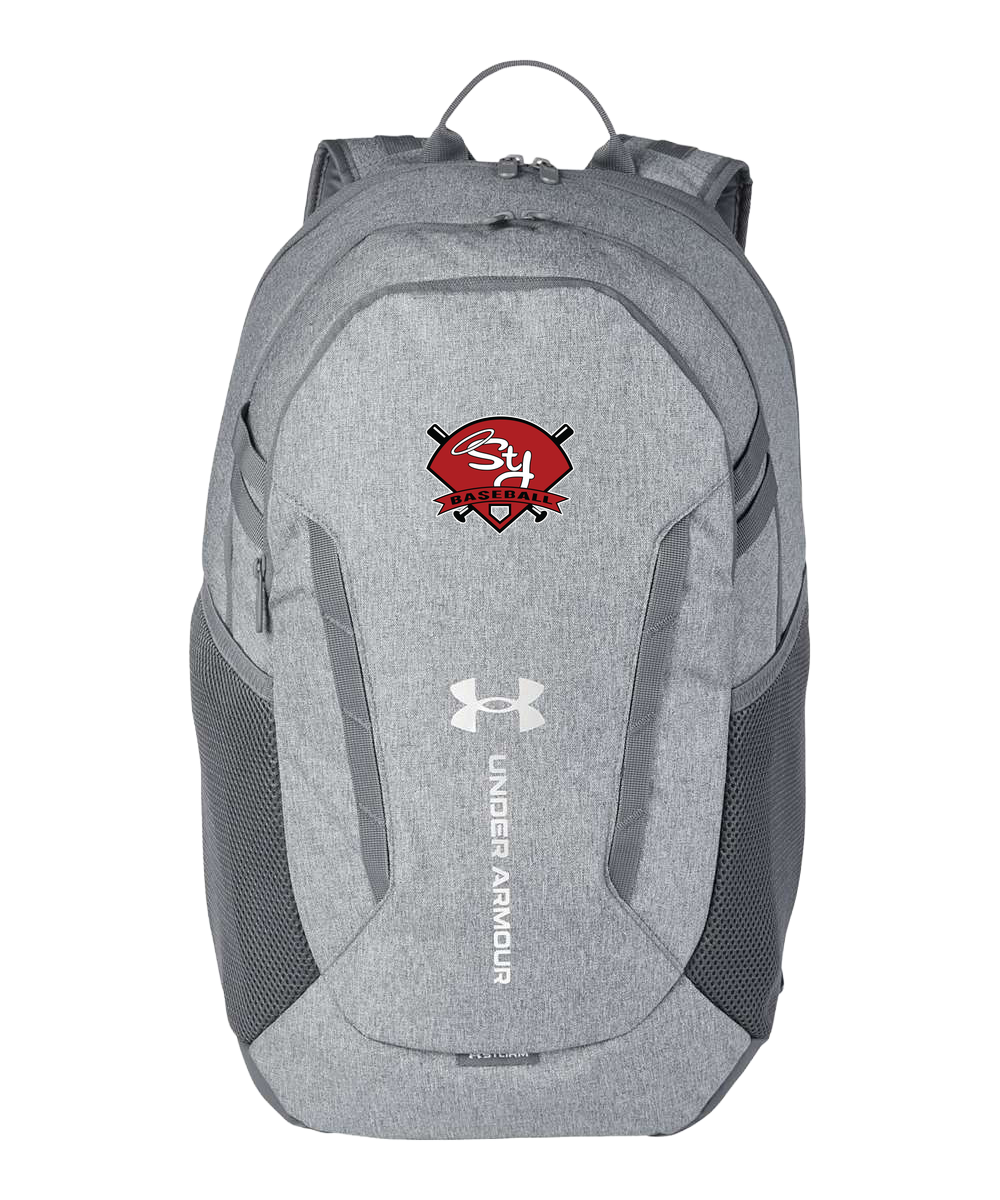 St. James Baseball - Grey Backpack - Full Front