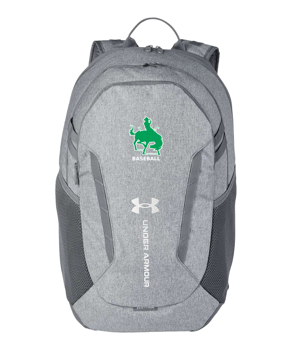 Breckenridge Baseball - Grey Backpack - Full Front