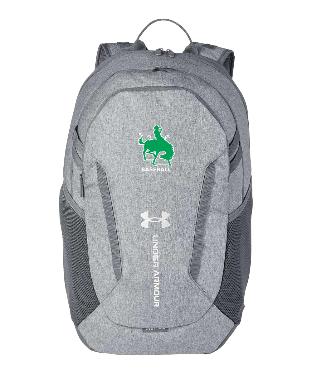 Breckenridge Baseball - Grey Backpack - Full Front