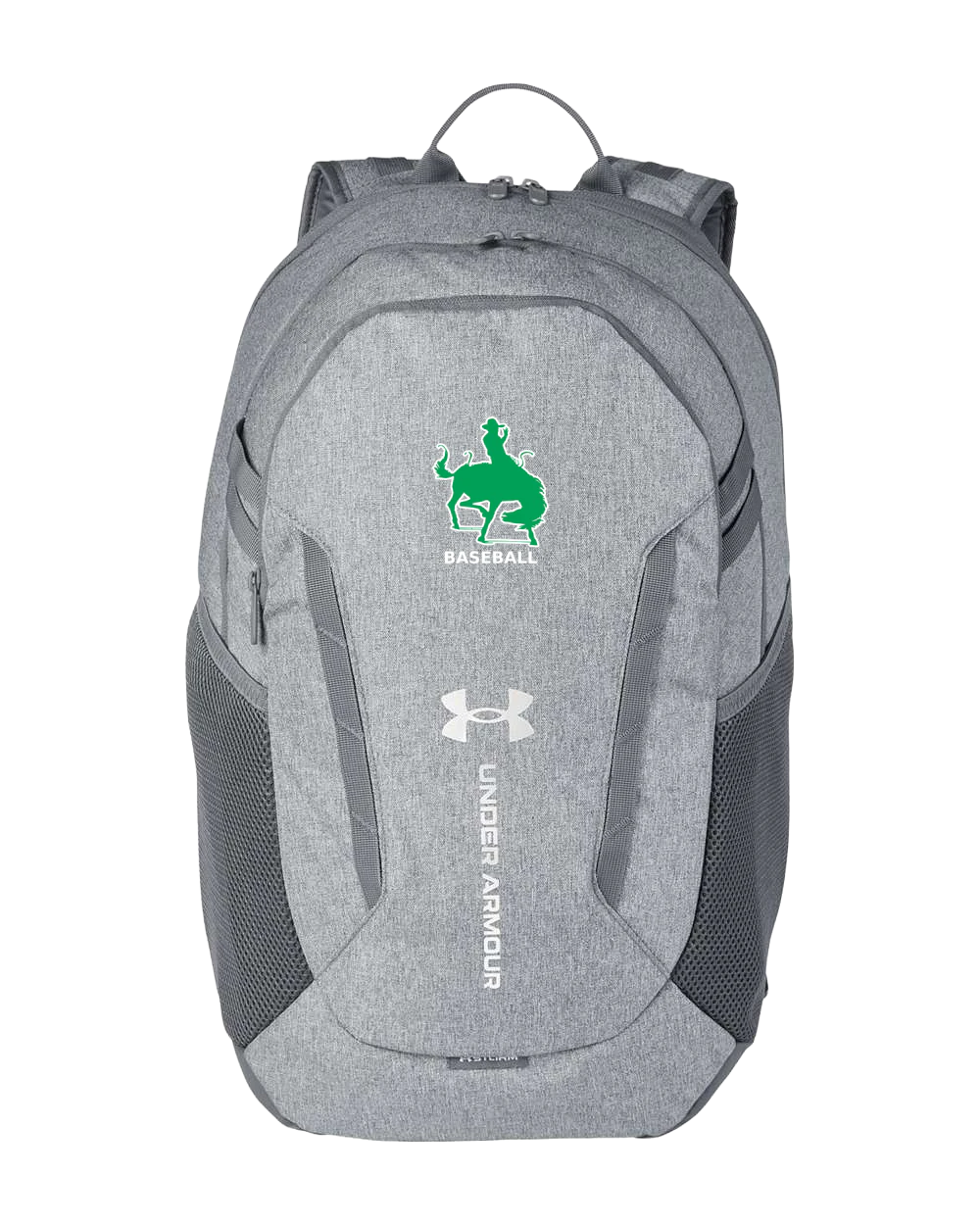 Breckenridge Baseball - Grey Backpack - Full Front
