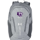 Truman Softball - Grey Backpack - Full Front