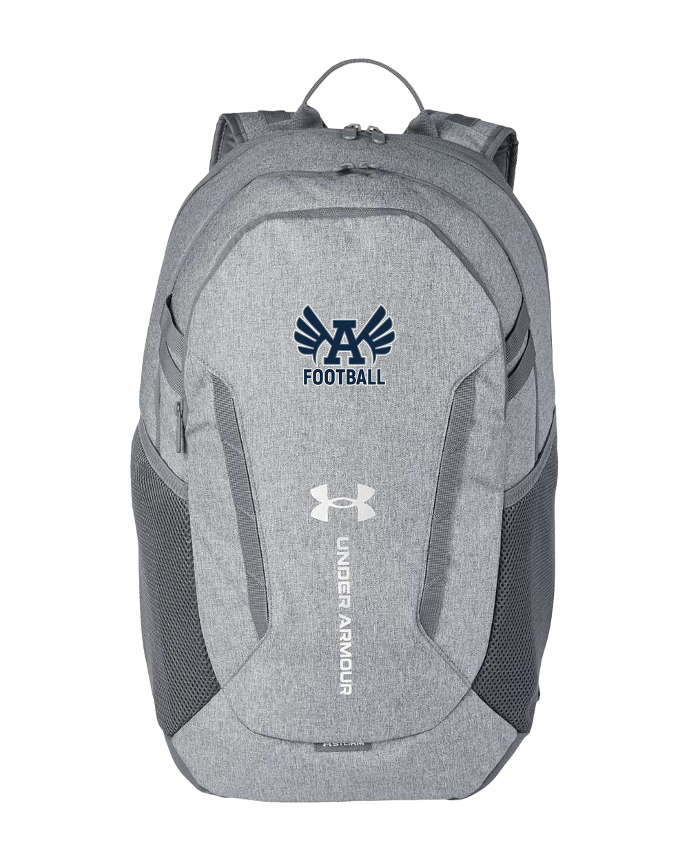 Abingdon Football - Grey Backpack - Full Front