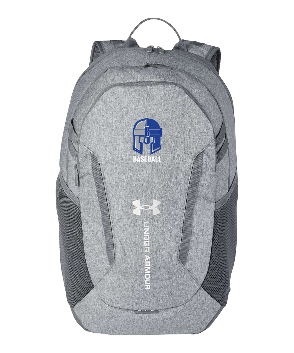Brainerd Baseball - Grey Backpack - Full Front