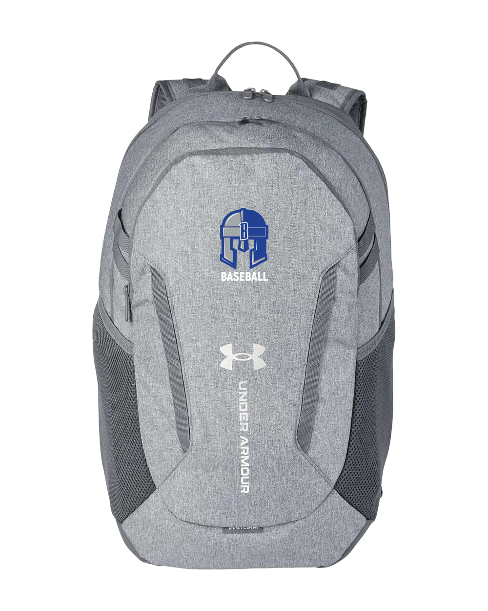 Brainerd Baseball - Grey Backpack - Full Front
