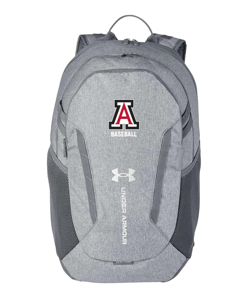 Amboy Baseball - Grey Backpack - Full Front