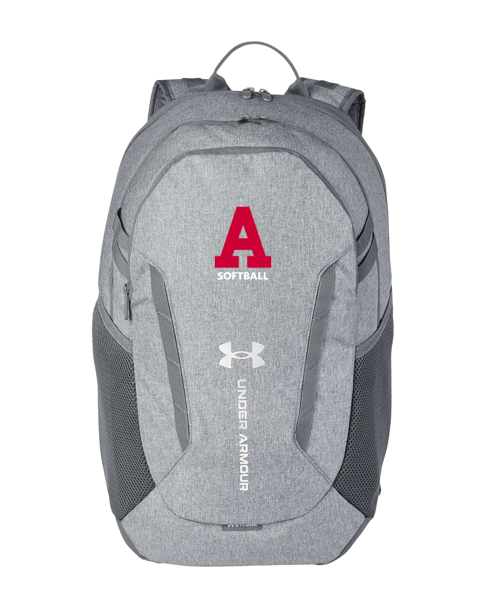 Austin Softball - Grey Backpack - Full Front