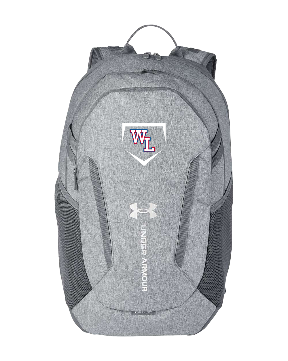 Wisconsin Lutheran Baseball - Grey Backpack - Full Front