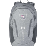 Wisconsin Lutheran Baseball - Grey Backpack - Full Front