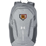 Menomonie Baseball - Grey Backpack - Full Front