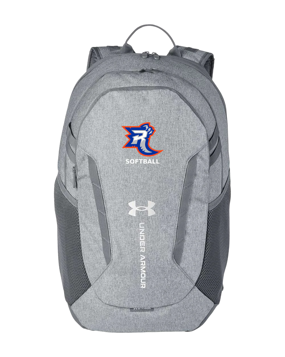 Carlton Wrenshall Softball - Grey Backpack - Full Front