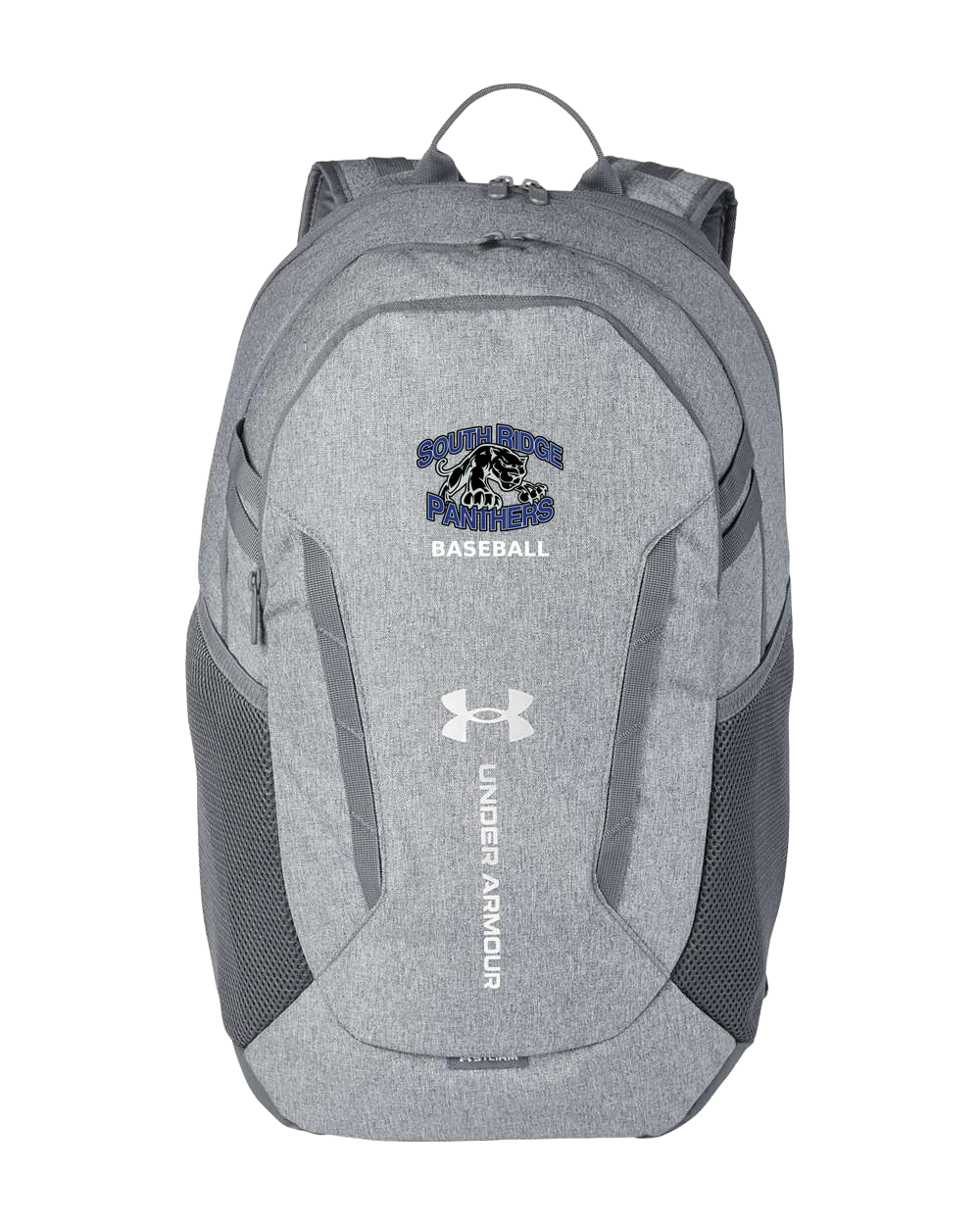 South Ridge Baseball - Grey Backpack - Full Front