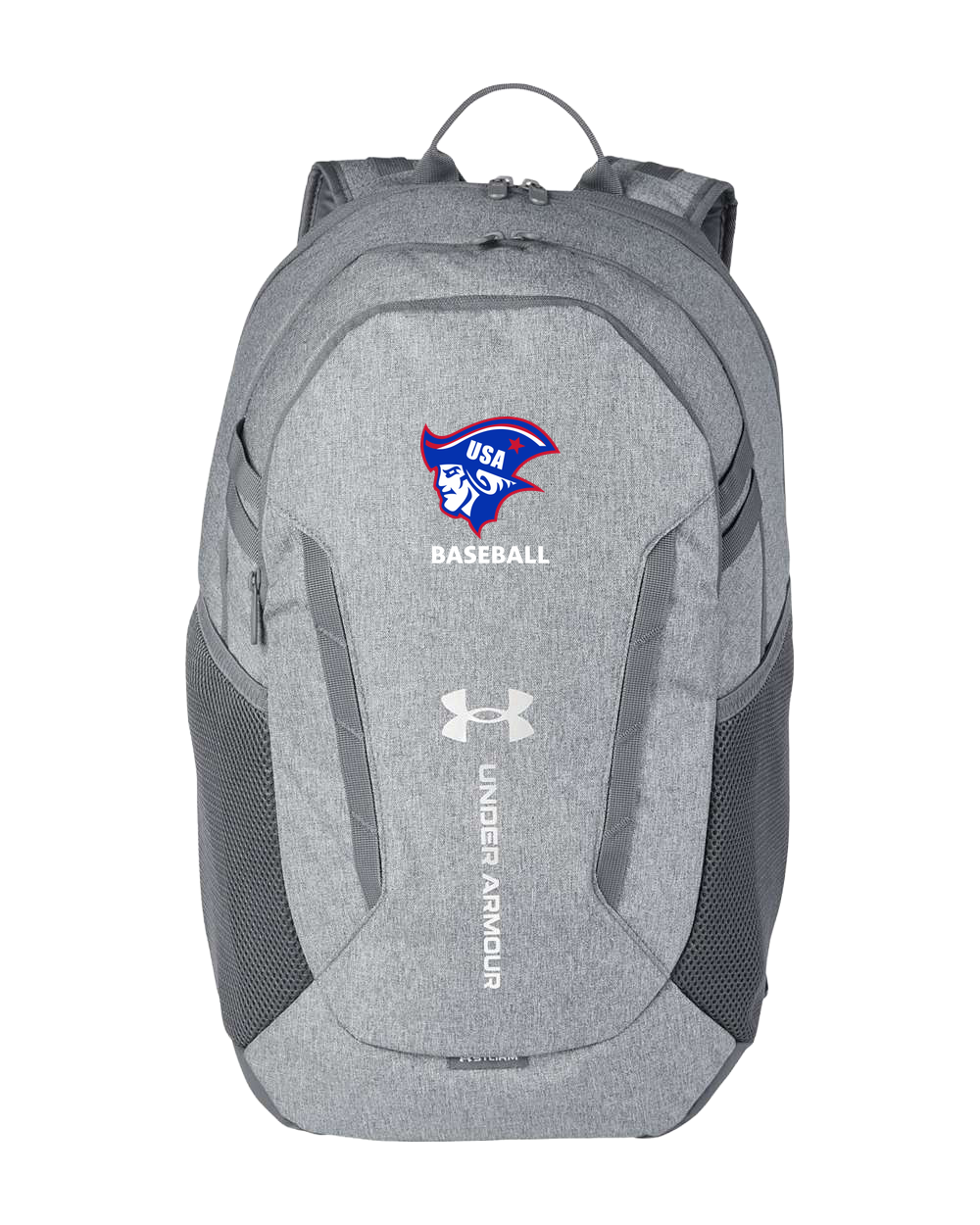 USA Baseball - Grey Backpack - Full Front