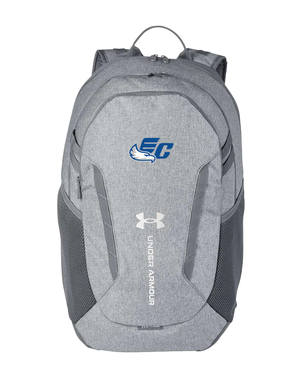 East Central Spring Sports - Grey Backpack - Full Front