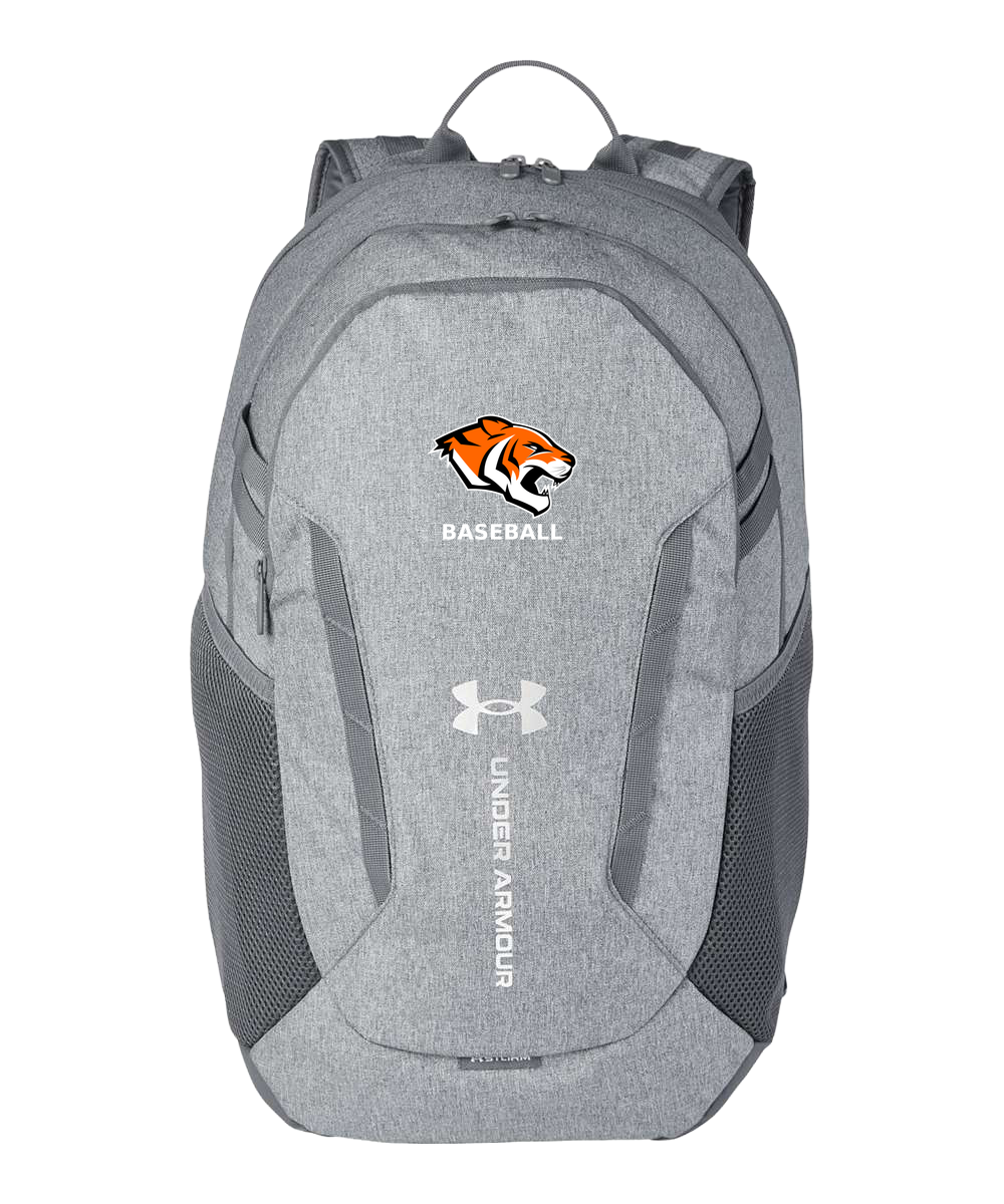 Morris Baseball Association - Grey Backpack - Full Front