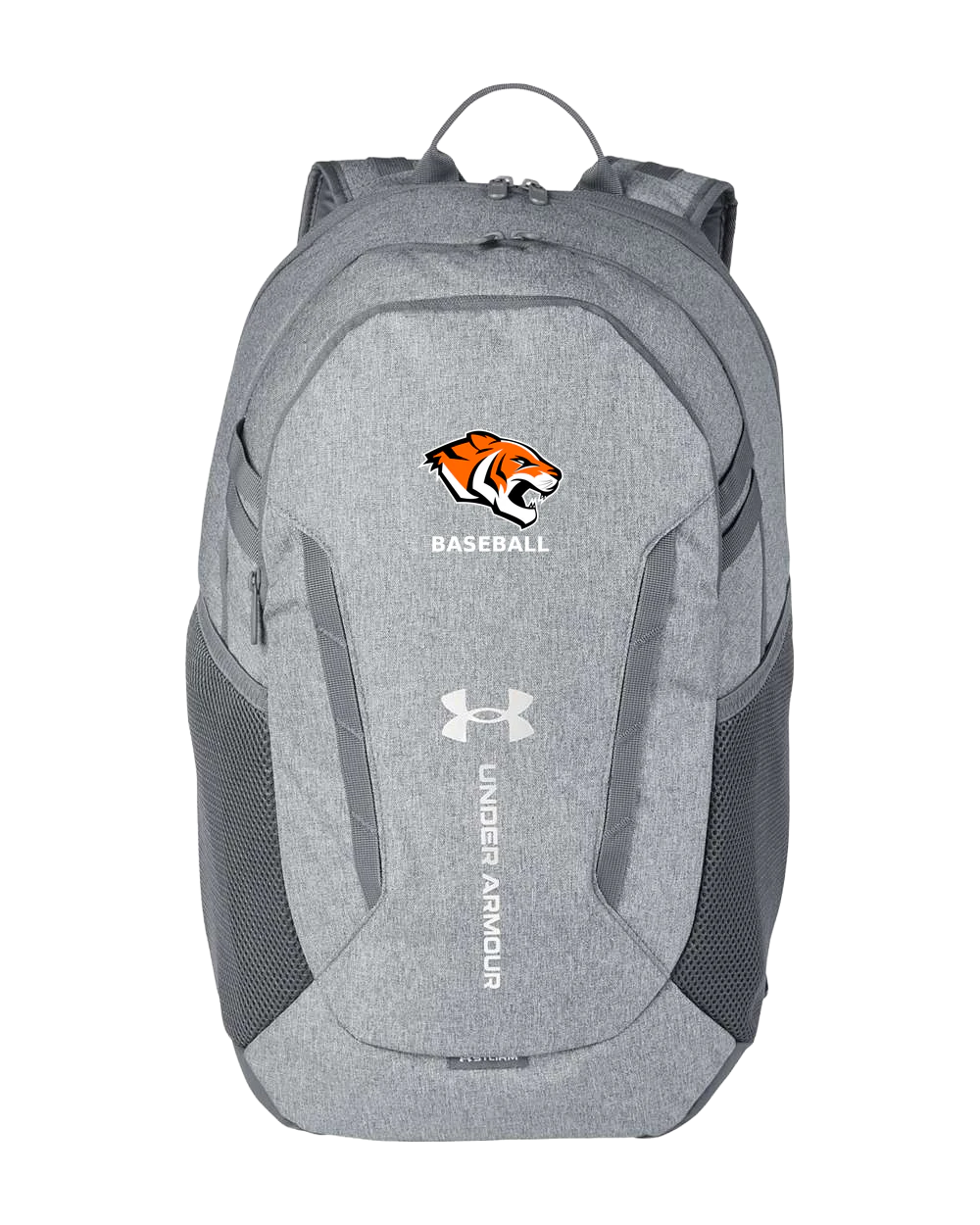 Morris Baseball Association - Grey Backpack - Full Front