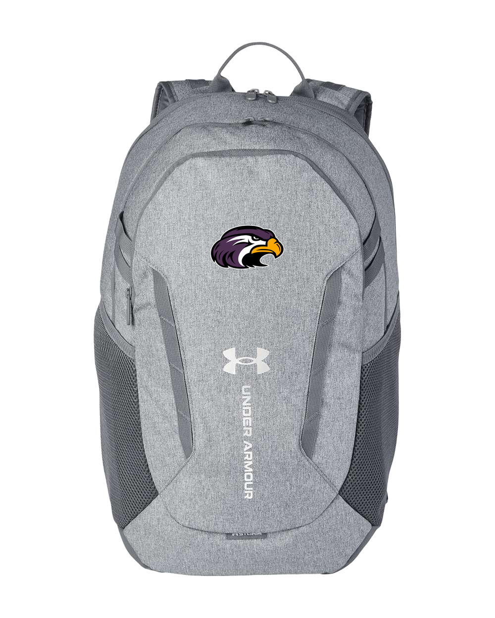 Montevideo Baseball - Grey Backpack - Full Front
