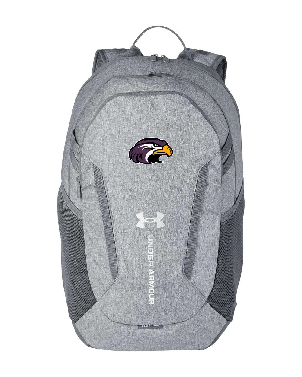 Montevideo Baseball - Grey Backpack - Full Front