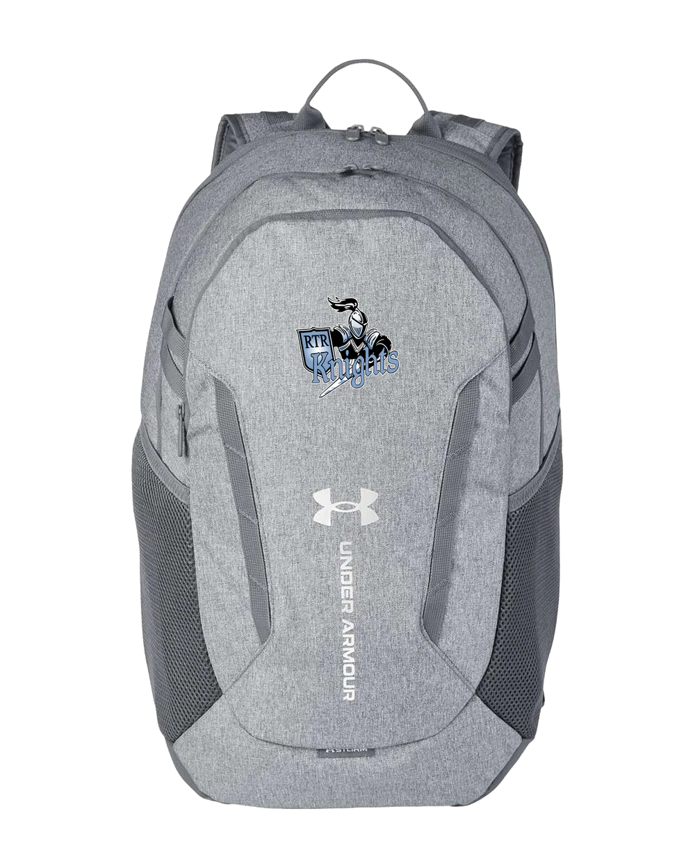 Russell-Tyler-Ruthon Baseball - Grey Backpack - Full Front