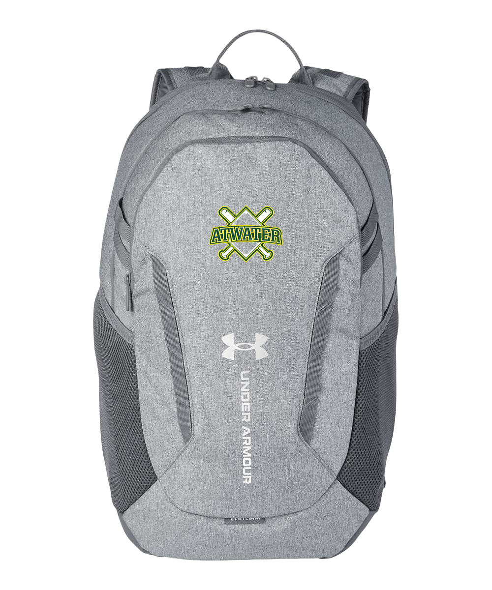 Atwater Baseball - Grey Backpack - Full Front