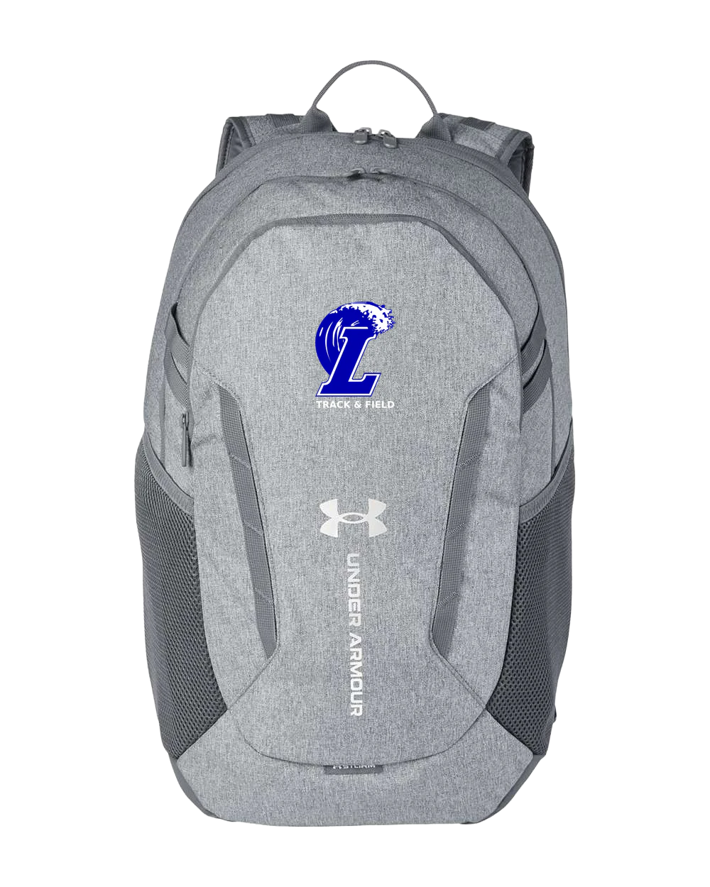 Lakeview Track - Grey Backpack - Full Front
