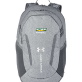 Sauk Rapids Rice Softball - Grey Backpack - Full Front