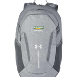 Sauk Rapids Rice Softball - Grey Backpack - Full Front
