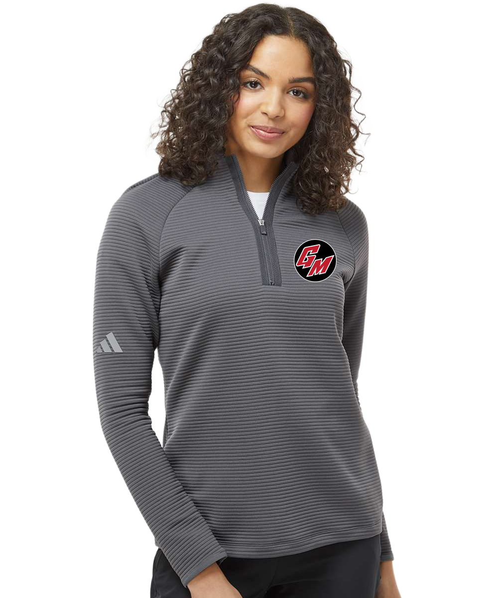 Free Test - Grey Quarter Zip - Left Chest