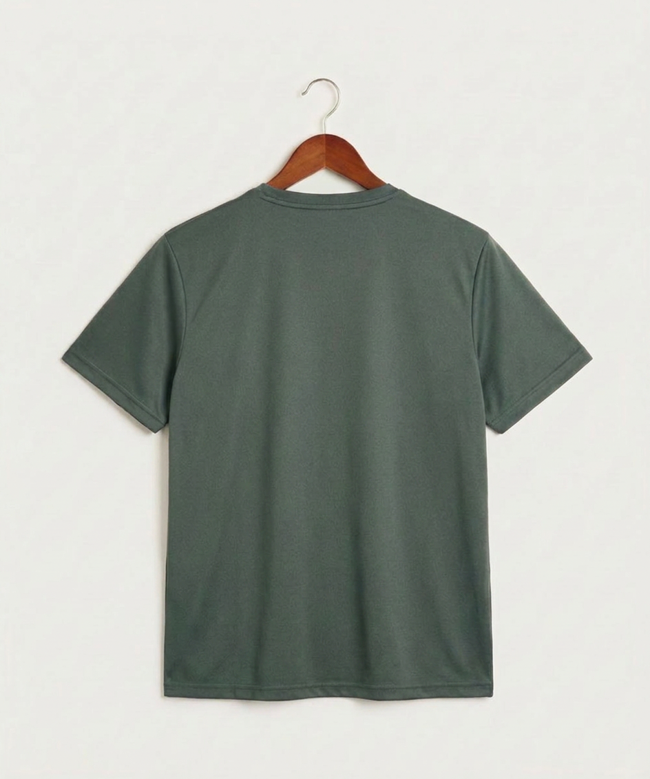 Russell-Tyler-Ruthton High School Football (Boys) - Grey Concrete Heather Sport-Tek PosiCharge Competitor Tee. ST350 (back)