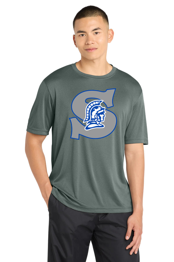 Southwest Football - Grey Concrete Heather Sport-Tek PosiCharge Competitor Tee. ST350