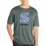 Southwest Football - Grey Concrete Heather Sport-Tek PosiCharge Competitor Tee. ST350