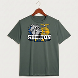 Shelton High School FFA general - Grey Concrete Heather Sport-Tek PosiCharge Competitor Tee. ST350