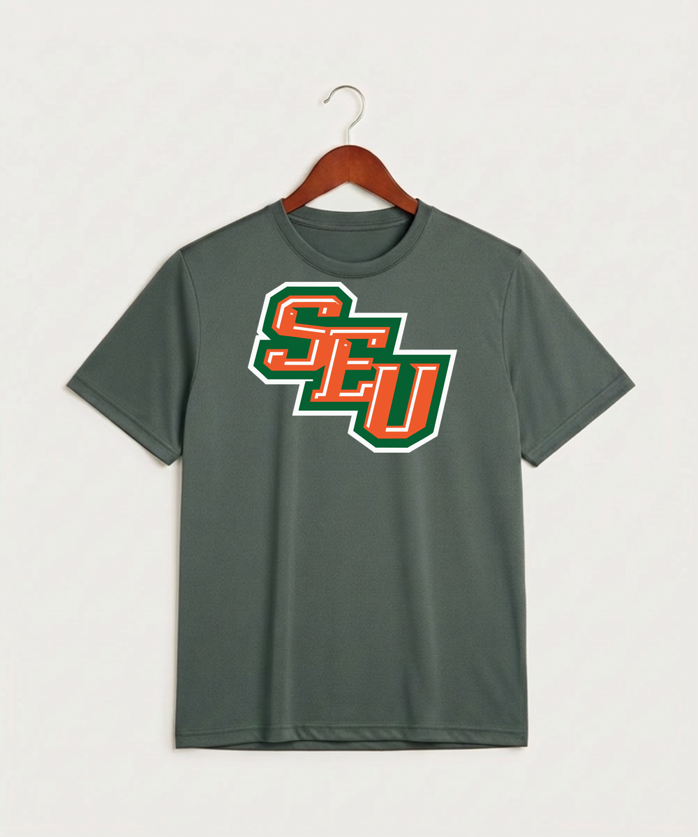 Sleepy Eye United Football (Boys) - Grey Concrete Heather Sport-Tek PosiCharge Competitor Tee. ST350
