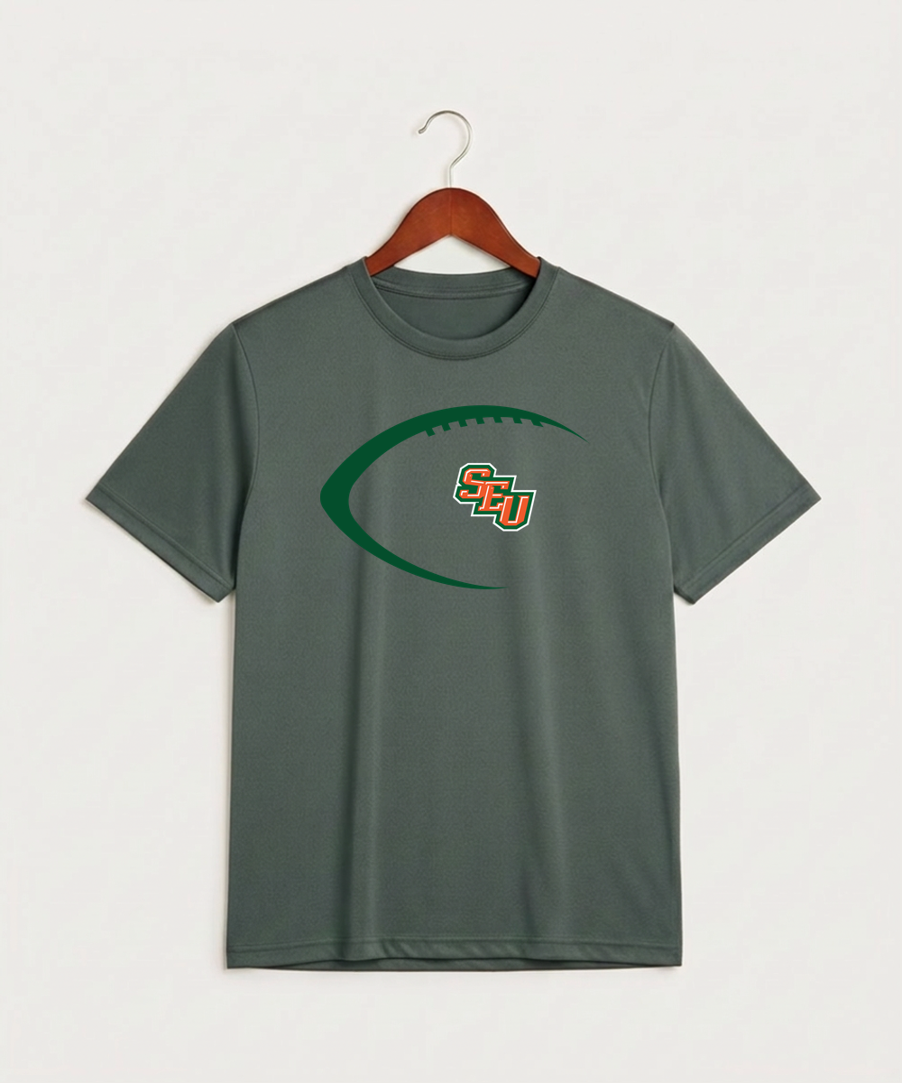 Sleepy Eye United Football (Boys) - Grey Concrete Heather Sport-Tek PosiCharge Competitor Tee. ST350