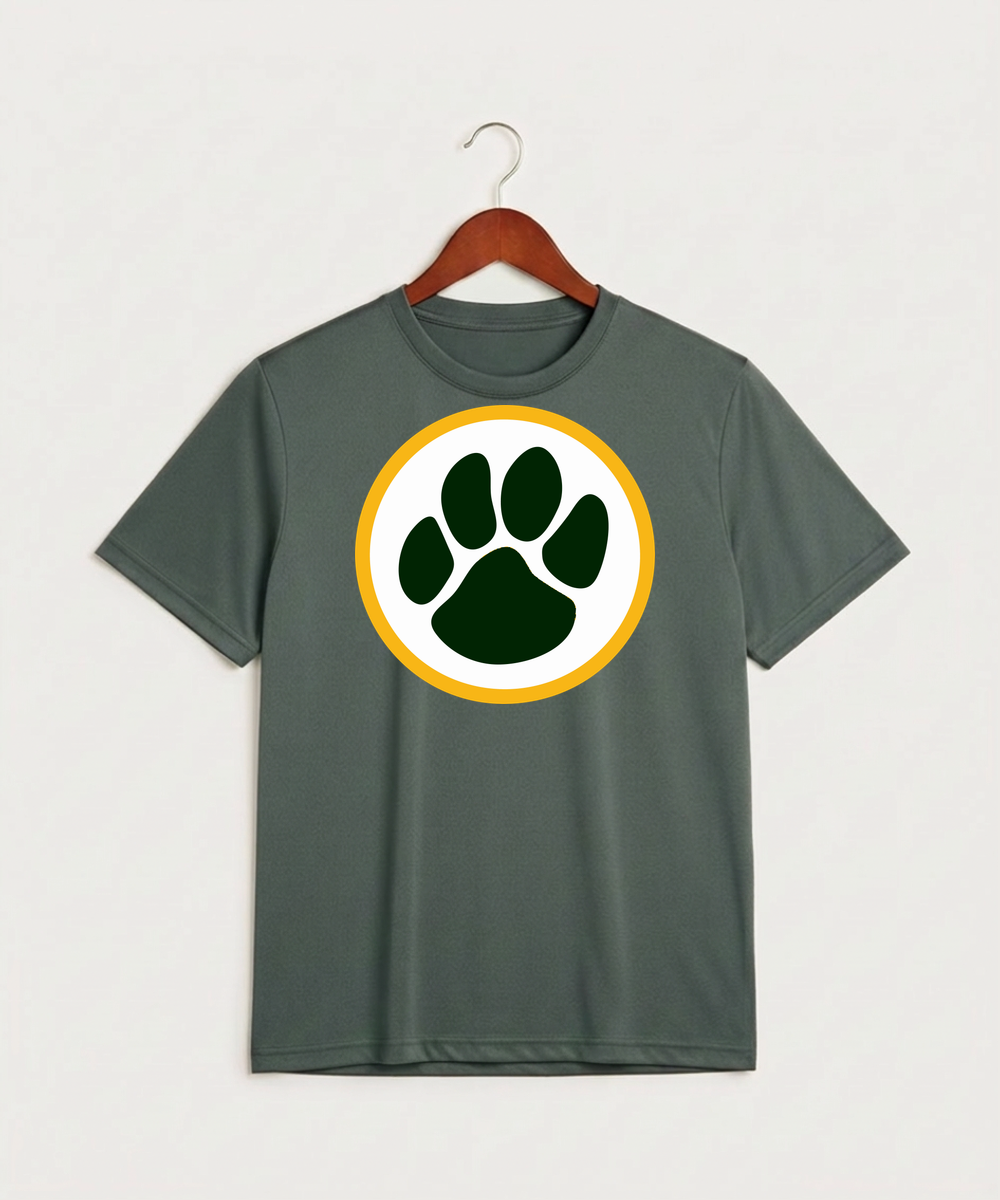 Ashwaubenon High School Football (Boys) - Grey Concrete Heather Sport-Tek PosiCharge Competitor Tee. ST350
