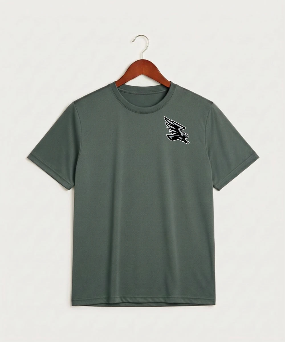 Red Rock Central High School Football (Boys) - Grey Concrete Heather Sport-Tek PosiCharge Competitor Tee. ST350
