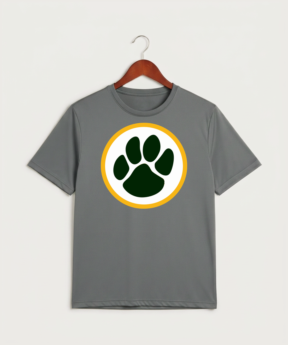 Ashwaubenon High School Football (Boys) - Grey Concrete Sport-Tek PosiCharge Competitor Tee. ST350