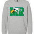 Maple River High School hockey_boys - Grey Heather Unisex Fleece Crewneck Sweatshirt
