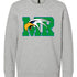 Maple River High School hockey_boys - Grey Heather Unisex Fleece Crewneck Sweatshirt