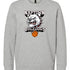 Naptown basketball_boys - Grey Heather Unisex Fleece Crewneck Sweatshirt