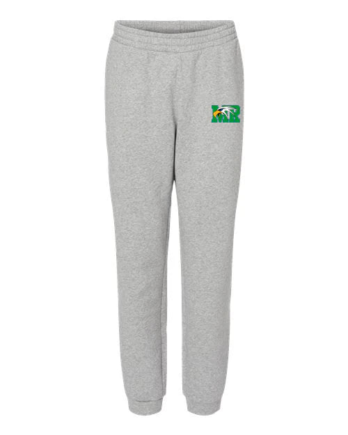 Maple River High School hockey_boys - Grey Heather Unisex Fleece Joggers
