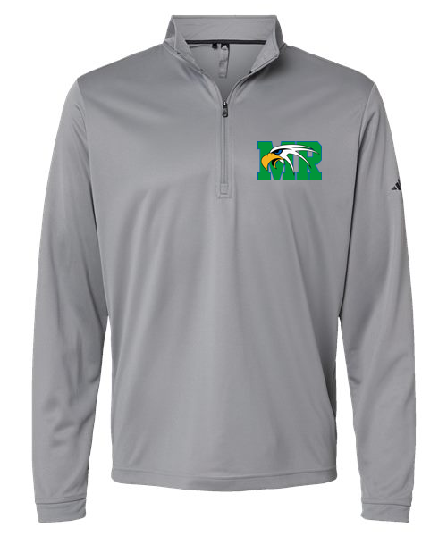 Maple River High School hockey_boys - Grey Three Men's Ultimate365 Lightweight Quarter-Zip Pullover