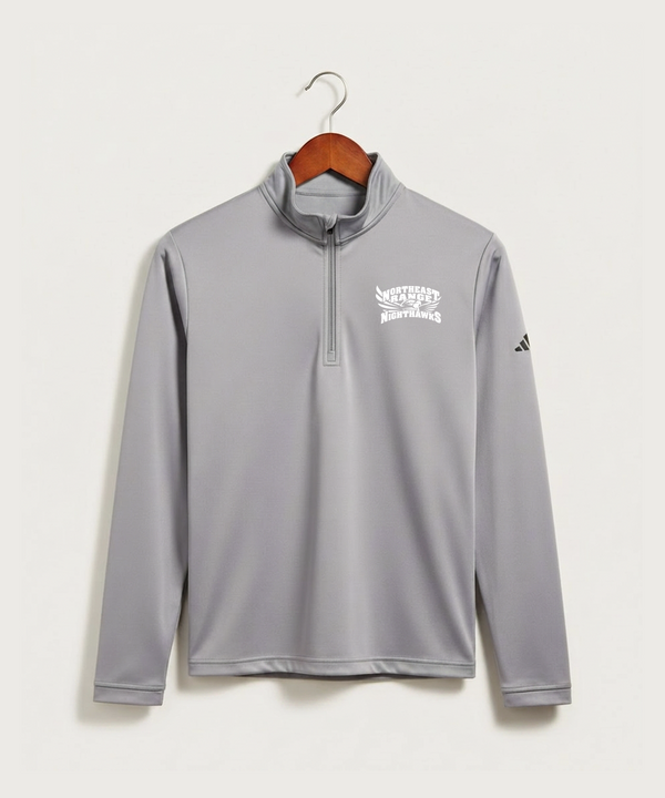 Northeast Range High School Volleyball (Girls) - Grey Three Men's Ultimate365 Lightweight Quarter-Zip Pullover