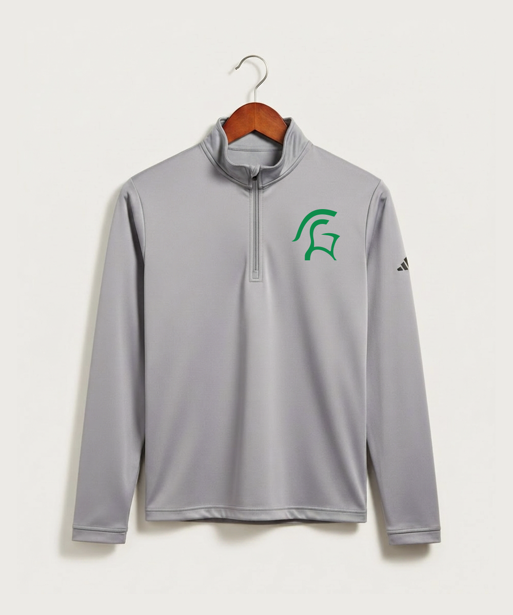 La Crescent High School Football (Boys) - Grey Three Men's Ultimate365 Lightweight Quarter-Zip Pullover