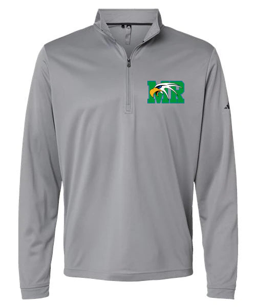 Maple River High School baseball_boys - Grey Three Men's Ultimate365 Lightweight Quarter-Zip Pullover