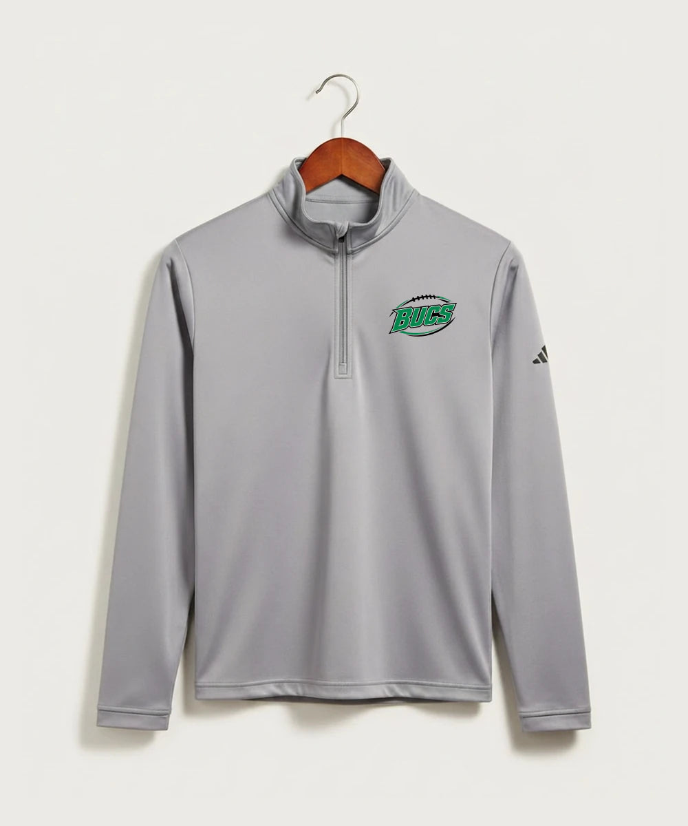 Waterville-Elysian-Morristown High School Football (Boys) - Grey Three Men's Ultimate365 Lightweight Quarter-Zip Pullover