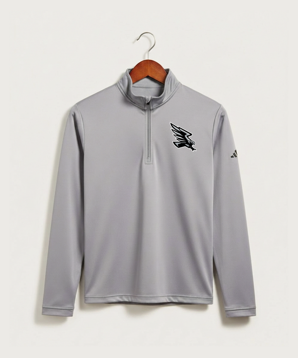 Red Rock Central High School Football (Boys) - Grey Three Men's Ultimate365 Lightweight Quarter-Zip Pullover