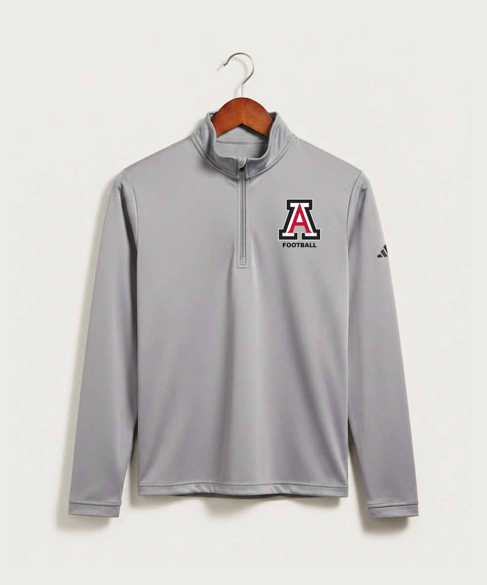 Amboy Football general - Grey Three Men's Ultimate365 Lightweight Quarter-Zip Pullover