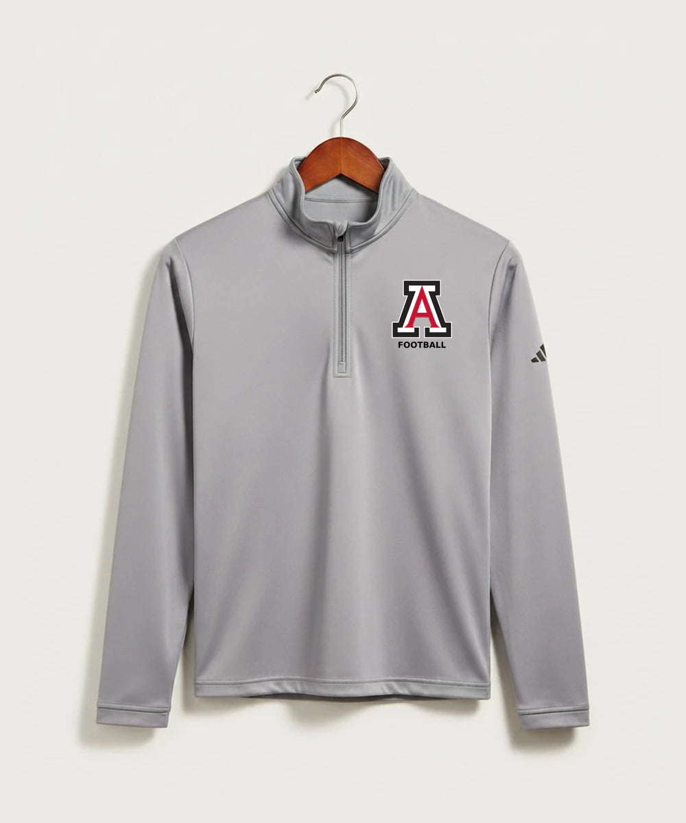Amboy Football general - Grey Three Men's Ultimate365 Lightweight Quarter-Zip Pullover