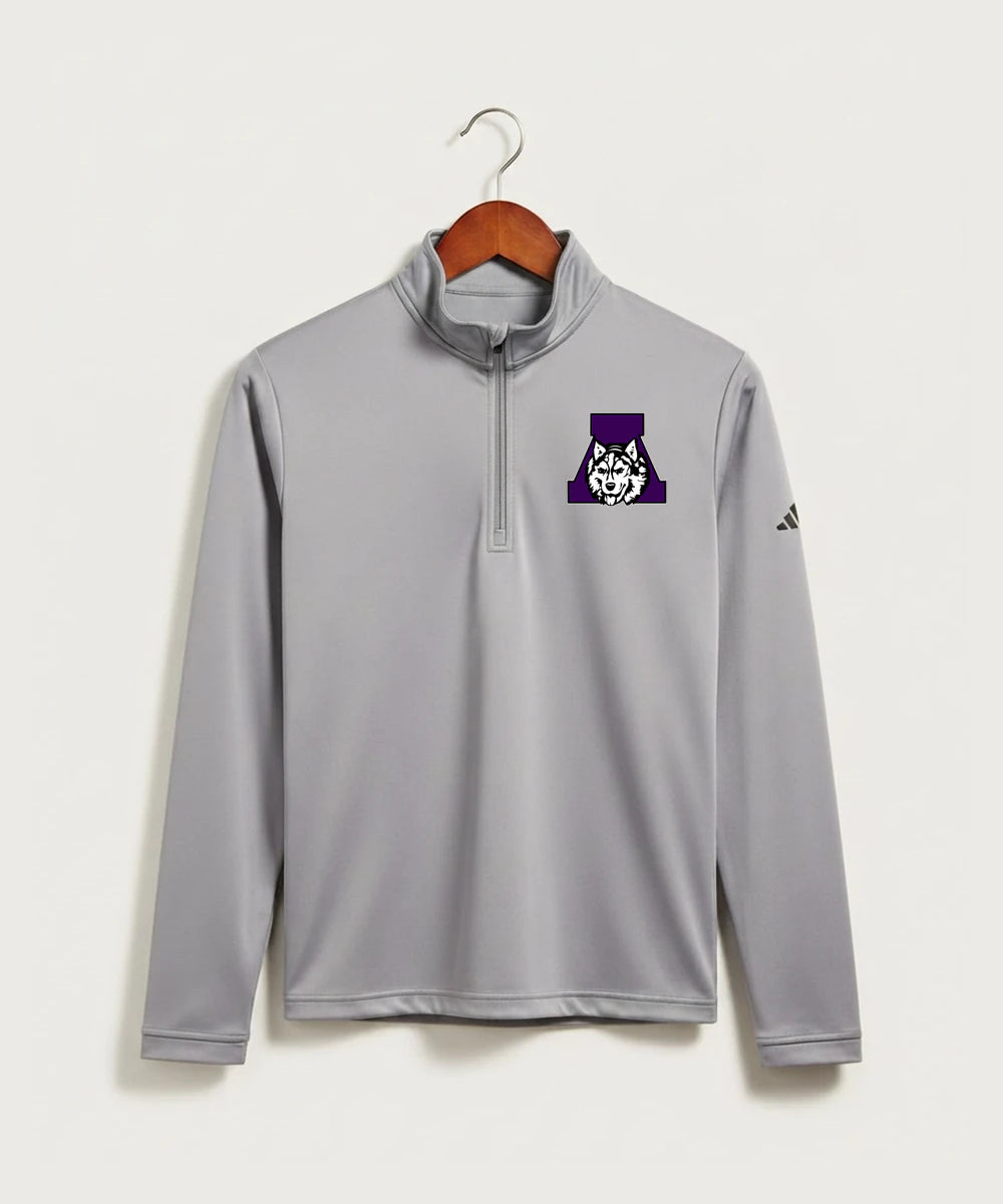 Albany High School Basketball (Boys) - Grey Three Men's Ultimate365 Lightweight Quarter-Zip Pullover