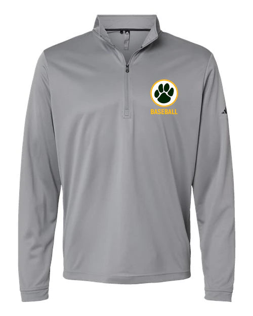 Ashwaubenon High School Baseball (Boys) - Grey Three Men's Ultimate365 Lightweight Quarter-Zip Pullover